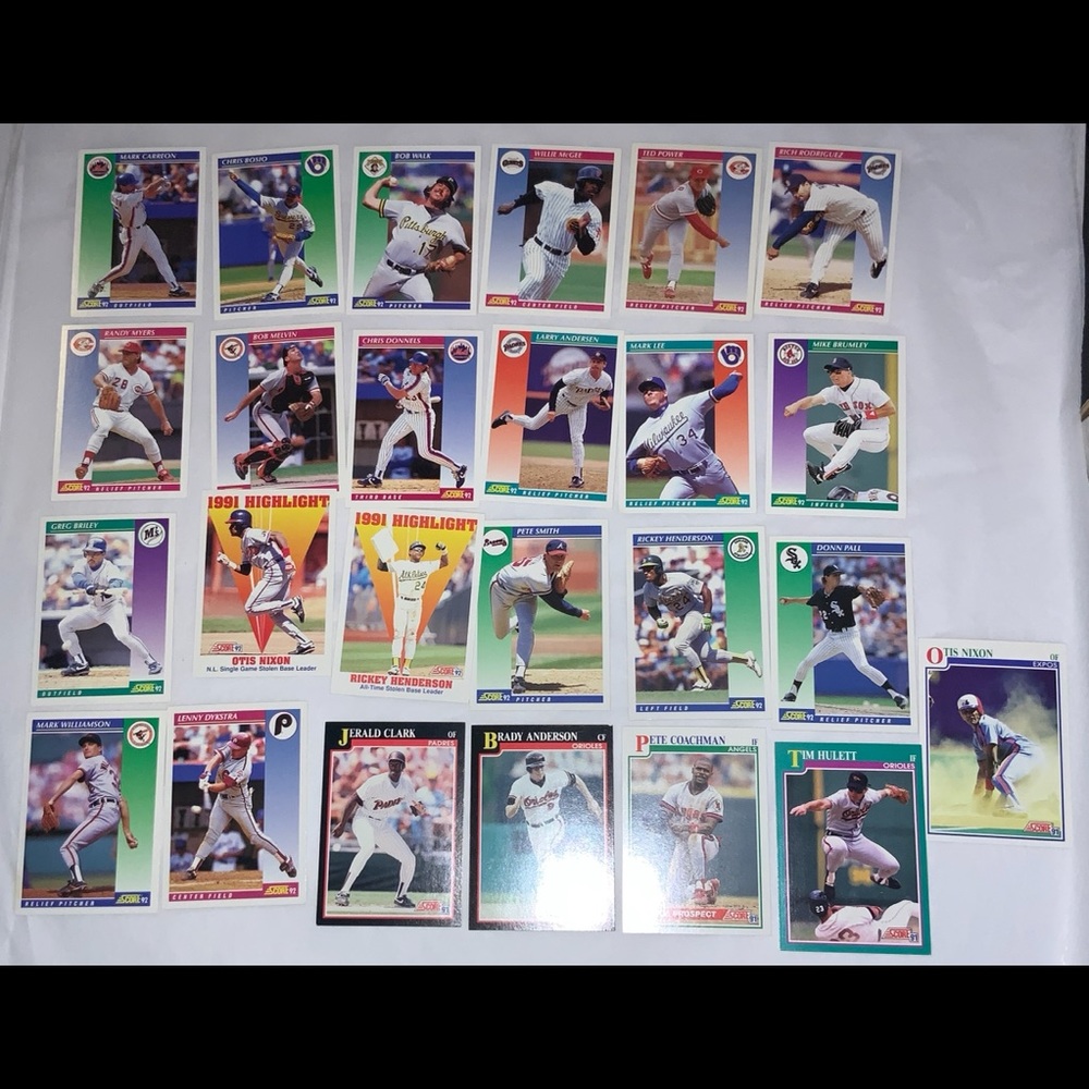 Bundle of Baseball Cards Lot 394